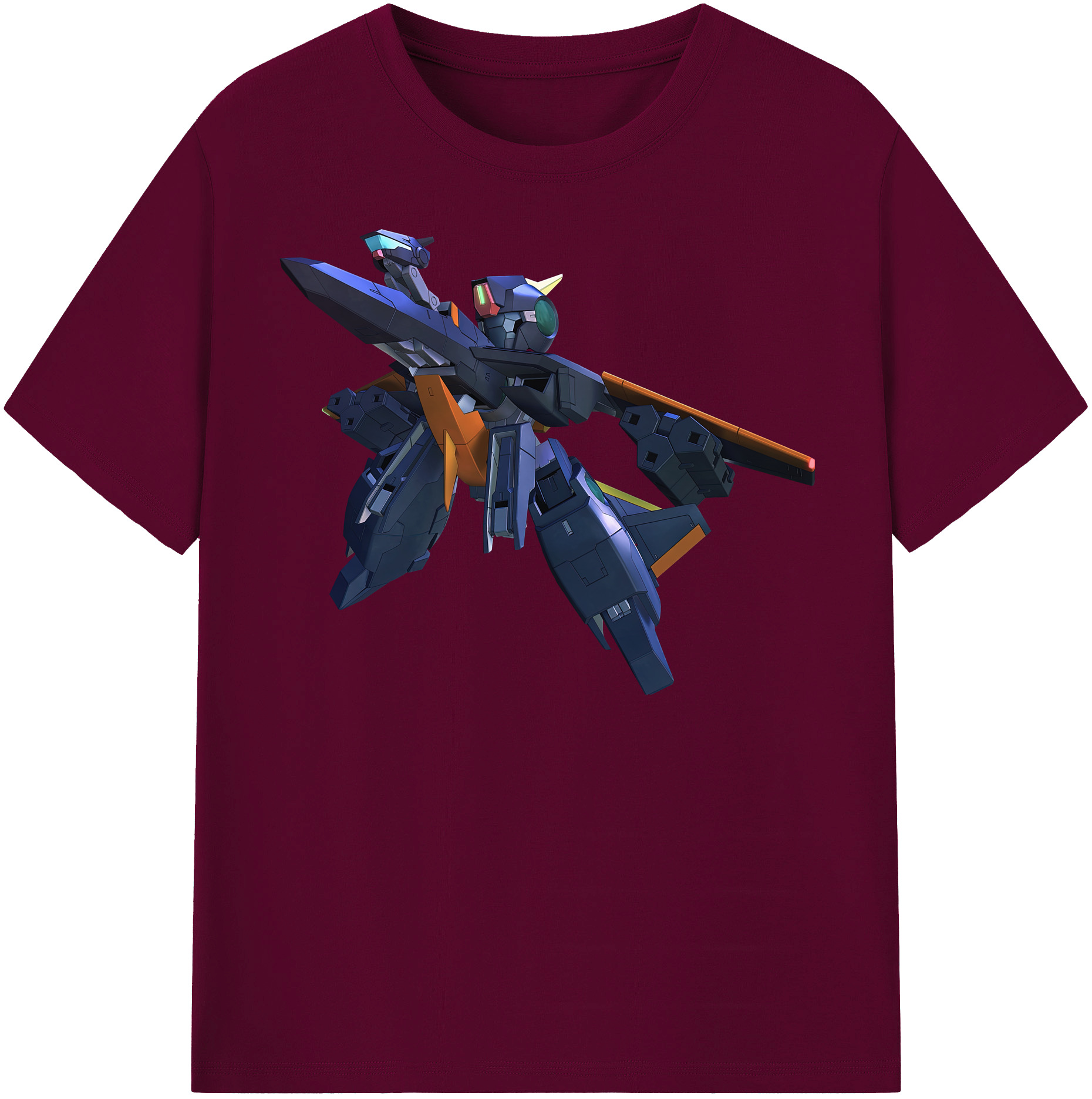 （画像用） 機動戦士ガンダム Mobile Suit Gundam レディースカジュアルプリントTシャツ（綿100％）